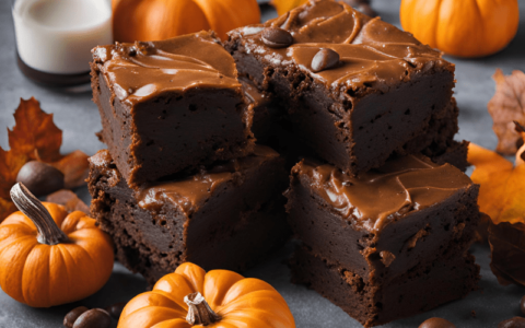 Brownie de calabaza