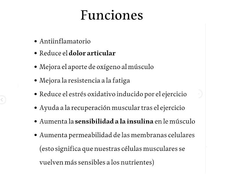 Lista de funciones del Omega3