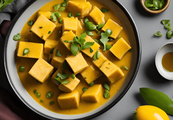 Tofu con Mango